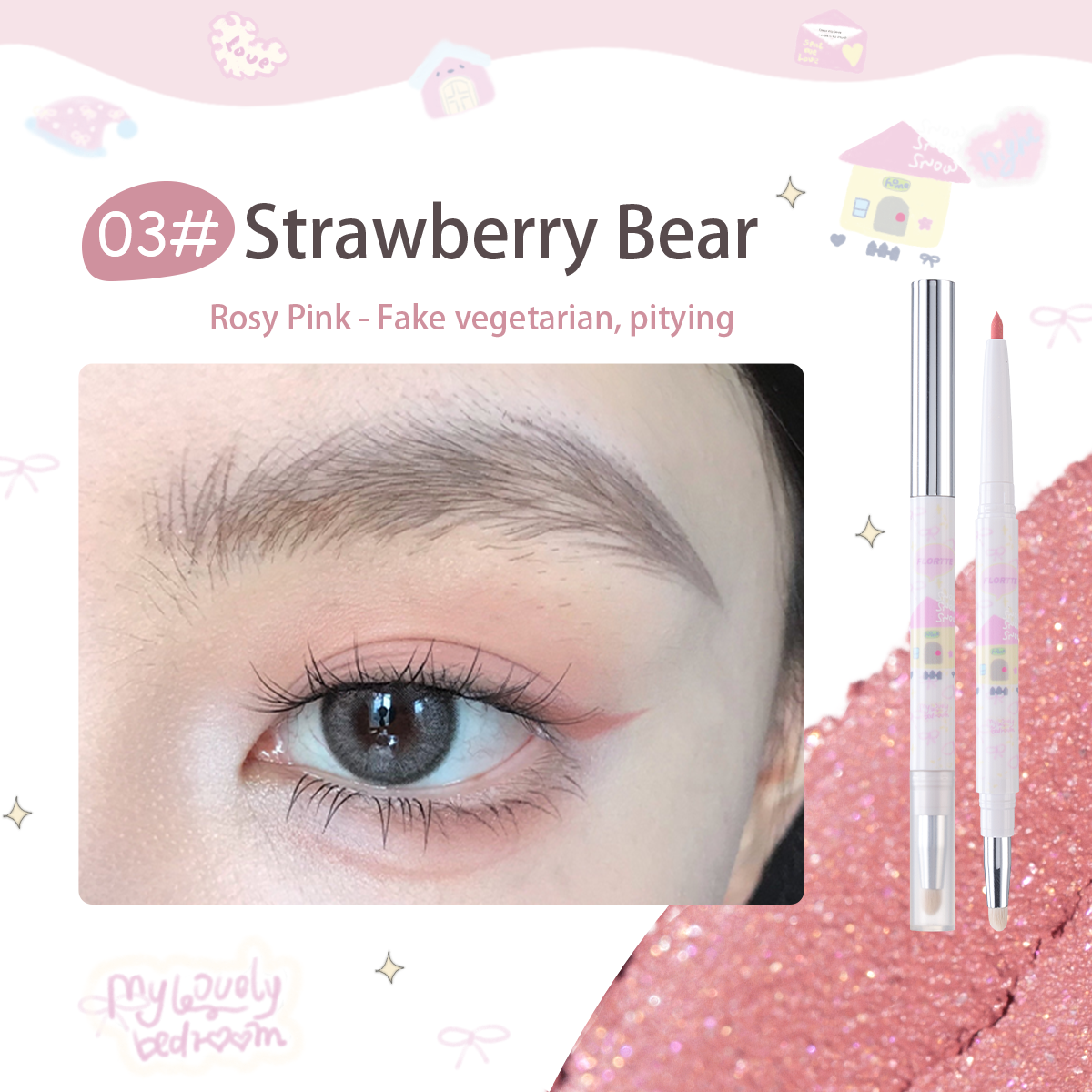 Collection of Bread Bear & Me Eyeliner in a gallery layout